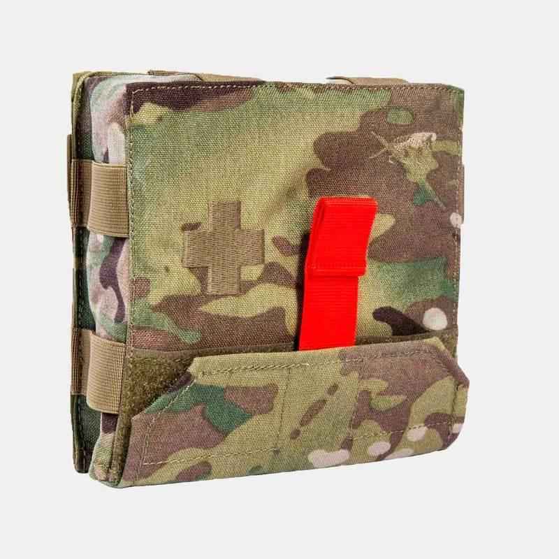 Bolsa botiquín IFAK Multicam con cruz blanca y tira roja