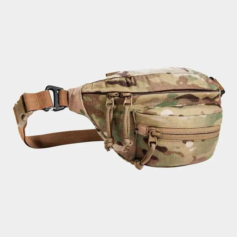 Riñonera modular Multicam con correa ajustable y bolsillos frontales con cremallera